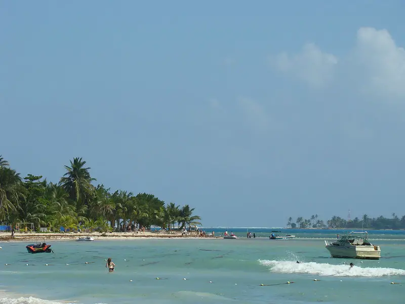 Playa San Luis en San Andrés